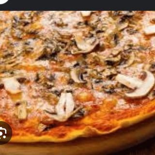 Pizza Margarita Con Champiñón (Pequeña)