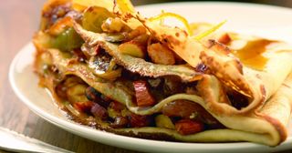 Crêpe Sucrée Fruits Secs