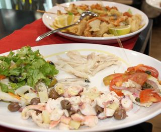 Antipasto freddo misto di mare