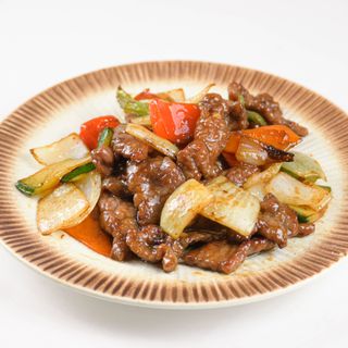 ternera con salsa de ostra