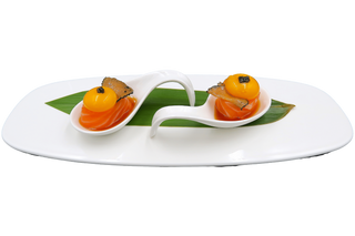 Gunkan uova Balik e tartufo nero