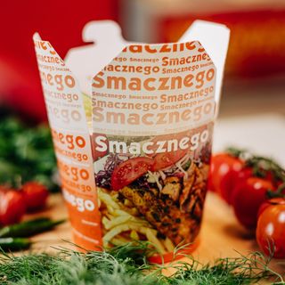 Box mięso i frytki mega