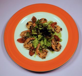 Скариди на тиган (150г)