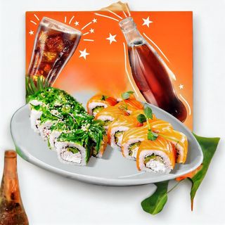 Set sushi #7 + 1 Coca cola