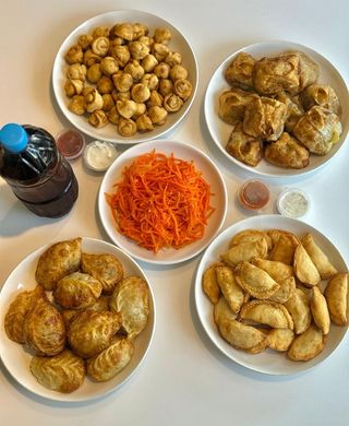 Большой жареный сет