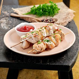 Шашлык из куриного филе