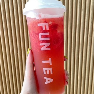 Peach & strawberry - L