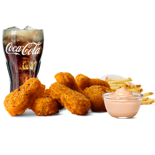 Red Hot Chicken nuggets 6p meal