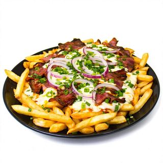 Plato Que Rico Con Cebolla Frita