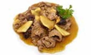 N.242 Manzo con funghi e bambù