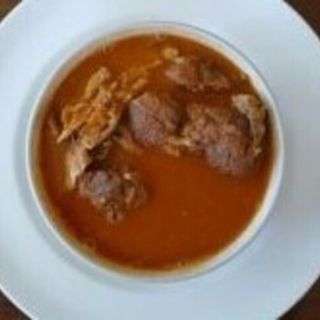 Light Goat Soup (Ghanian Style) + Swallow