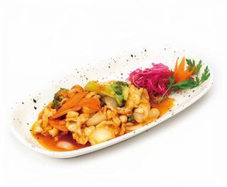 Pollo al estilo coreano