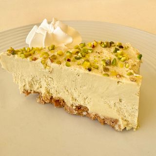 TARTA DE QUESO DE PISTACHO
