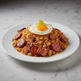 Migas A La Zaragozana (Ración)