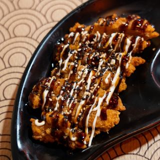 Torikatsu de pollo