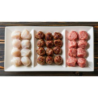 Meatball Platter (Fish, Beef, Pork)