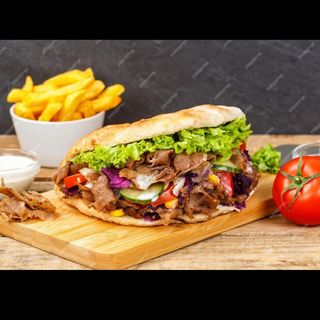 Menu panino kebab