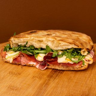 Schiacciata Mitica (schiacciate toscane-cottura su pietra)