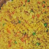 Arroz frito con curry