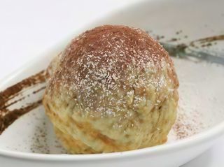 802 Gelato fritto di cioccolato 1 pezzo