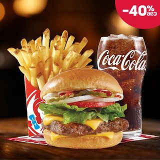 ვენდის ბურგერის კომბო