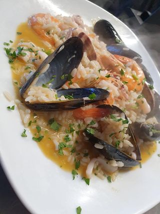 Risotto alla pescatora