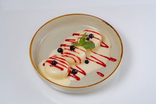 Сырники с ванильной заливкой