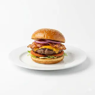 Menú Hamburguesa Con Bacon