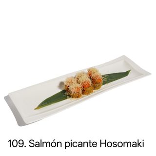 Salmón picante hosomaki