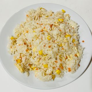 Arroz Frito Con Pollo