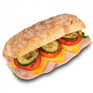 Sandwich cu Șuncă Presată