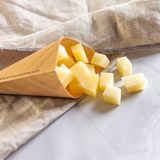 Cono de queso curado