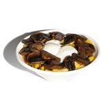 Los huevos estrellados vegetarianos