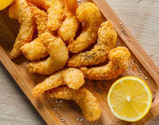 A29 - Massa de arroz com Camarão e Legumes