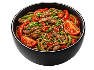 Локшина зі свининою (350g)