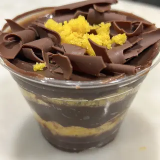 Bolo no pote de cenoura 