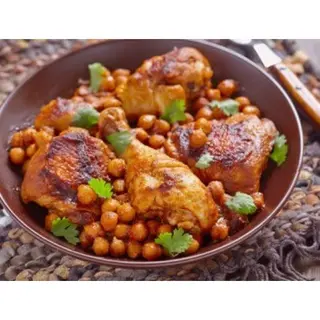 112. Pollo Balti con Garbanzos