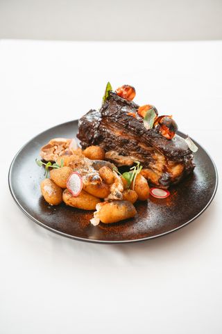 Costițe de vițel de lapte cu sos bbq în jar