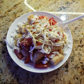 Cicilluzzo pomodori, mozzarella