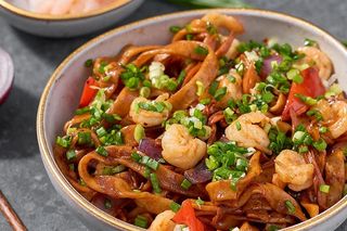 Удон с креветкой