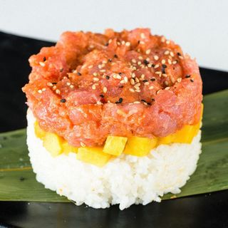 Tartare burger tonno