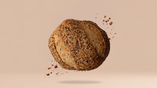 Chleb z ziarnami żyta