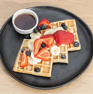 1 Kids Waffle With Nutella