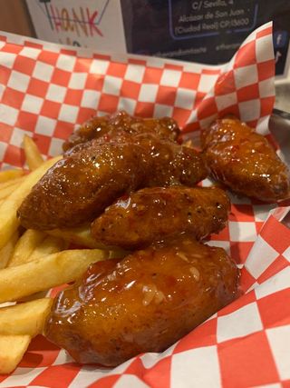 Ración De Alitas De Pollo Sweet Chilli