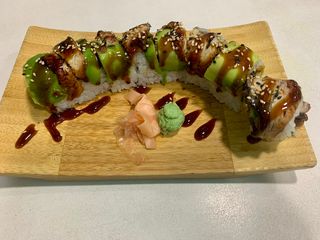 Uramaki anguila roll (8 pzs.)
