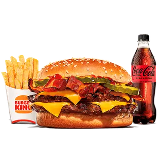 Menú Doble Cheese Bacon XXL®