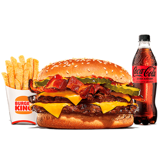 Menú Doble Cheese Bacon XXL®
