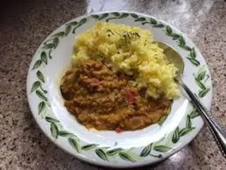 Rice with Kamande/Ndengu/Beans