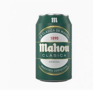Cerveza Mahou Clásica Lata 33cl.