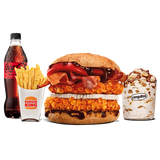 Menú Completo Grand Whiskey BBQ (2 Pollos)